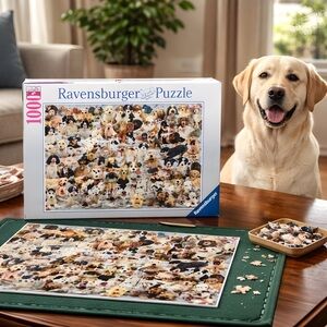 Ravensburger “Huddle Collage -Dogs Galore!” 1000 Piece Puzzle